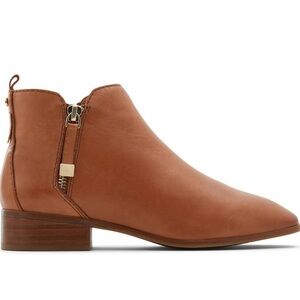 Aldo women’s ankle boots - color: cognac size: 8.5 - only worn once